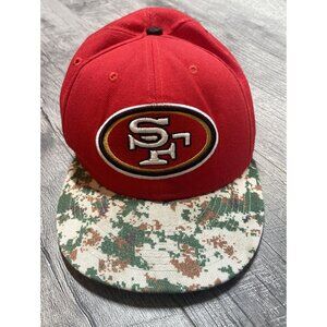 San Francisco 49ers Cap Mens Camo New Era NFL Vintage Collection Snapback‎ Hat